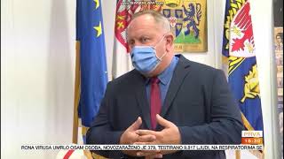 Прилог о Пројекту управљања отпадним водама у Лесковцу на Првој телевизији