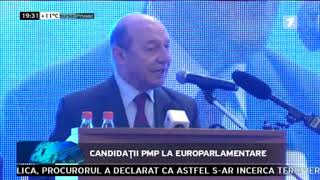 Candidații PMP la europarlamentare