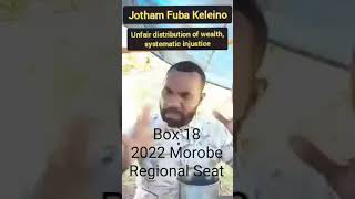 Young Vibrant Leader "Jotham Fuba Keleno" Box 18 for Morobe Regional Seat. Vote Him