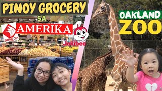 FILIPINO GROCERY STORE SA AMERIKA | BUHAY AMERIKA | Oakland Zoo | Pinoy Abroad OFW