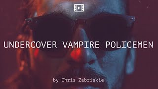 🔴 Undercover Vampire Policemen by Chris Zabriskie | Black Screen | 8 Hours Relaxing Music | Ambient