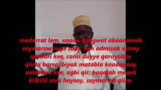 HASSAN PILOTE GADA/ QAAFIYAT DORRO-2009