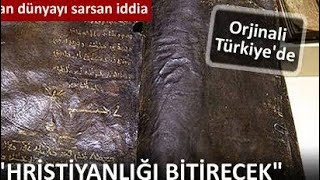 Barnabas İncili Hristiyanlığı Bitirecek