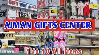 Ajman Gifts center | Cheapest Shopping Center in Ajman | Gifts way 1 To 10 market 🛍️