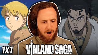 First Time watching VINLAND SAGA | Episode 1 REACTION