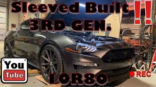 2018 MUSTANG 10R80 TWIN TURBO BUILD WITH BUILT ENGINE UPDATE