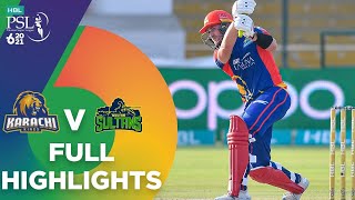 Multan Sultans vs Karachi Kings  | Full Match Highlight | Match 16 | 10 June 2021 | HBL PSL 2021