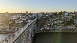 Walk to the Dom Luis Bridge for a Beautiful Sunset - 7/3/23