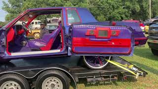 Walk around the first annual “midwest explosion “ car and bike show