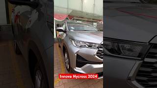 Toyota Innova Hycross 2024 Silver Colour Top Model ZX - Unveiling Luxury! #shortsfeed #hycross