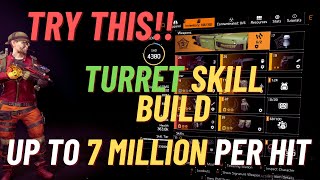 The Division 2: This Little Guy Packs A Punch Turret Skill Build! tu20.1