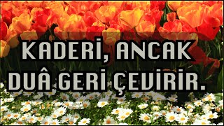 Kaderi, kazayı ancak dua geri çevirir- Dua ve Kader İlişkisi