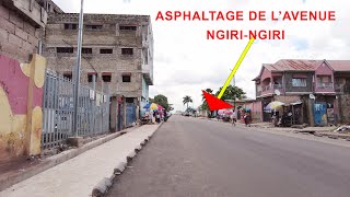 ASPHALTAGE DE L'AVENUE NGIRI-NGIRI | C/ NGIRI-NGIRI | KINSHASA-RDC