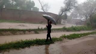 hamare gaon mein aaj bahut Barish Hui hai Punjab village City kasur orara life