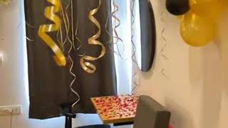 ROMANTIC BALLOON DECORATION| BALLOON DECORATOR |THEME PARTY DECORATION