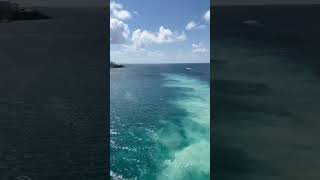 Arriving in St. Thomas, U.S. Virgin Islands via cruise ship #shorts