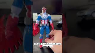 DELUXE Captain America Marvel Legends! #marvellegends