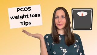 6 weight loss tips for PCOS patients (sustainable weight loss)