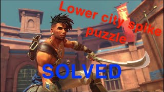 Prince of Persia: The Lost Crown - spring spike puzzle SOLVED!