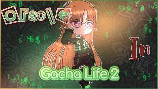 -💻💚Oracle 🎧- (From Persona 5)   In Gacha Life 2