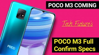 POCO M3 Full Confirm Spec's | POCO M3 India launch Date ? || Price ? || #TechNews_6