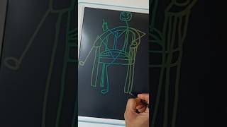 Line #drawing | Guess #art | #Rapid sketch  #artistic #shorts | Satisfying #short #oddlysatisfying