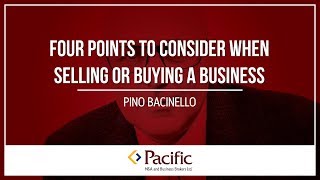 Four Points to Consider When Selling or Buying a Business