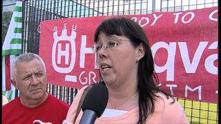 CHIUSURA FABBRICA HUSQVARNA (VARESE) di FLAVIA MARIMPIETRI, Rai Uno 11-06-2013