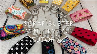 Scrap Buster - Let's Make a Mini Key Fob Tutorial