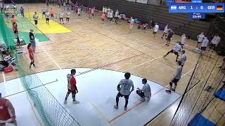 Argentina vs Germany / Foam Men / Dodgeball World Championships 2024