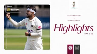 Siddharth Kaul Takes 4 | Northamptonshire vs Gloucestershire | Day 1 County Championship Highlights