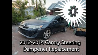 2012-2014 Camry Steering Dampener Replacement