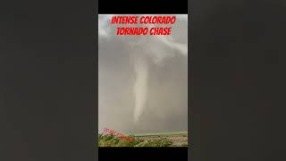 8-8-23 Colorado Tornado Outbreak in 30 Seconds #weather #Tornado #stormchaser