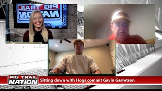 Arkansas Football Recruiting Report: Sitting down with 2025 Hogs TE commit Gavin Garretson