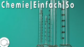 Chemie|Einfach|So: Laborgeräte - Der Messzylinder (und wie man das Volumen abliest)