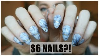 I USED SUPERGLUE TO GLUE ON FAKE NAILS....Did it work? Week long trial!