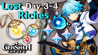 LOST RICHES GUIDA COMPLETA - Giorni 3 e 4 TUTTE LE POSIZIONI - GENSHIN IMPACT Ita