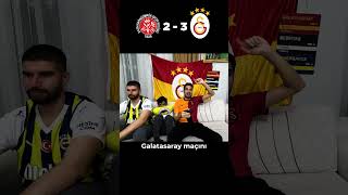 FENERLİ ÖNCE SEVİNDİ SONRASINA GEREK YOK | #galatasaray