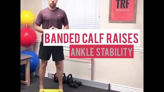 Banded Calf Raises | The Runner's Fix | Salt Lake City Utah Sport Chiropractic & Running Rehab