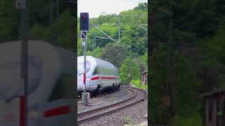 Neigetechnik vom 411er 🤌🤩🤩 #phonk #music #ice #landscape #tracks #germany #railway #shorts #video