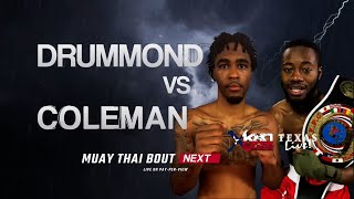 XKO 63 Brent Drummond vs Therron Coleman MUAY THAI