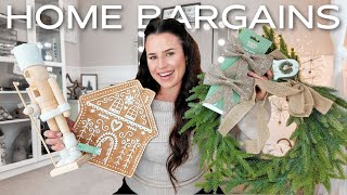 HOME BARGAINS HAUL | Nordic Spirit Range, Christmas Decor & more!