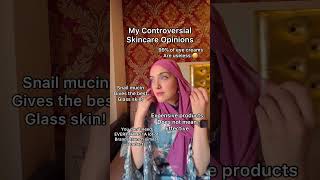 My Controversial Skincare Opinions #shorts #short #shortsvideo