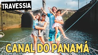 Ficamos IMPRESSIONADOS com sua GRANDIOSIDADE!!! Como funciona o CANAL do PANAMÁ. (PART. 1)