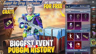 Biggest Free Reward Event | Get Free Premium Crate | Free Emotes And Get Free Outfits | Pubg Mobile