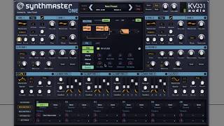 How to design a Growl Bass with SynthMaster One