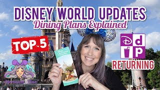 Disney World Dining Plan 2024 - TOP 5 UPDATES