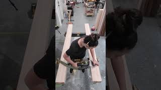 This heavy workbench top caused me lots of problems despite how simple it looks in a 1-minute video