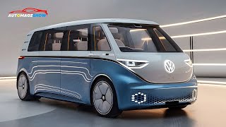 New 2025 Volkswagen ID Buzz Revealed - Best Electric Bus!!!