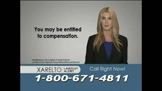 LEVIN LAW TV SPOT XARELTO ISPOT.TV